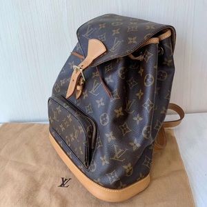 Authentic Louis Vuitton Montsouris MM backpack